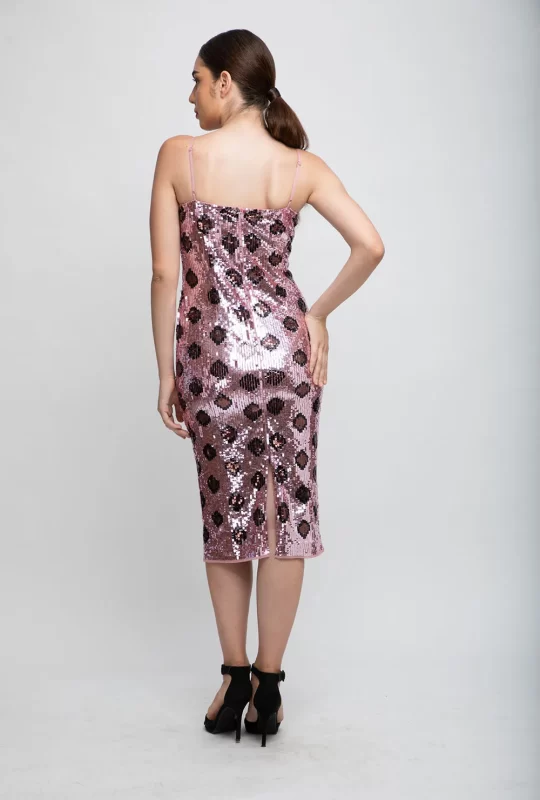 Amanda Cami Strap Dress – Mauve