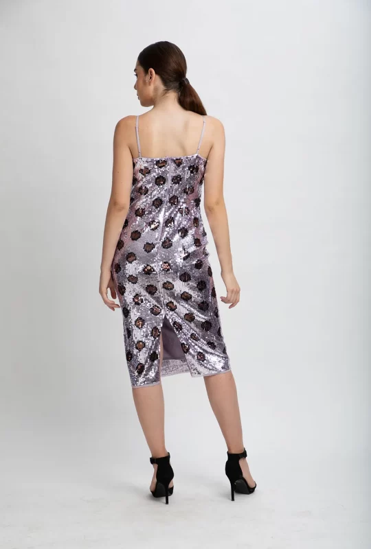 Amanda Cami Strap Dress – Dusty Lilac