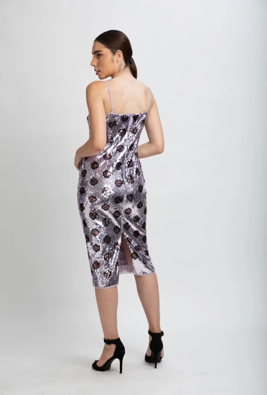 Amanda Cami Strap Dress – Dusty Lilac